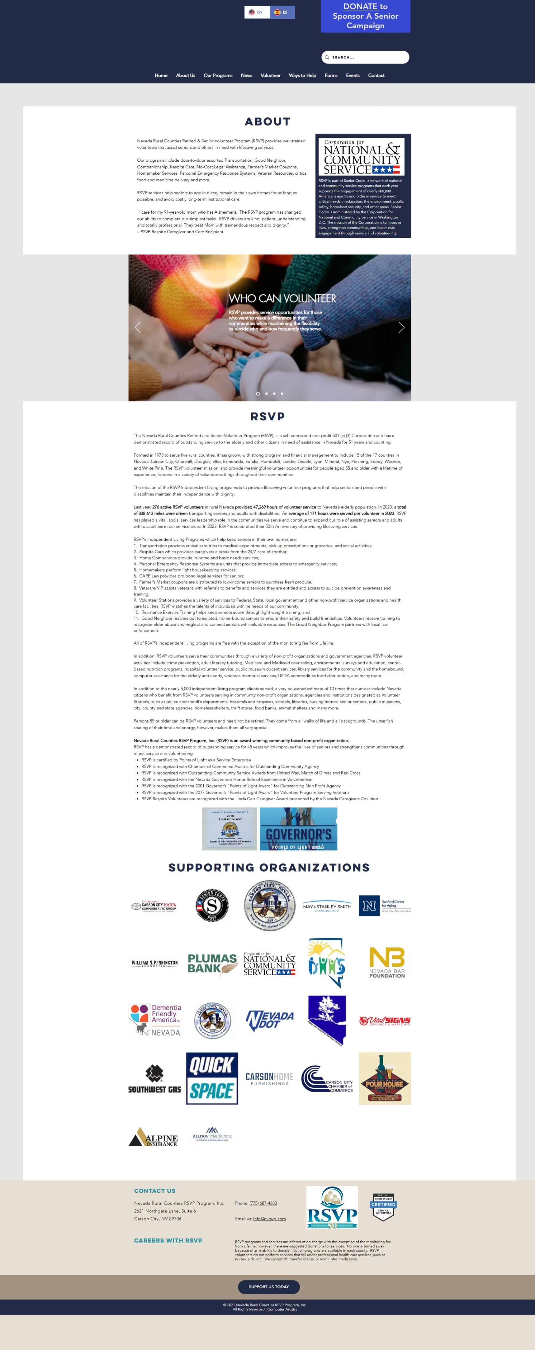 About Us nevadaruralrsvp.org Betra Web - Betra Web