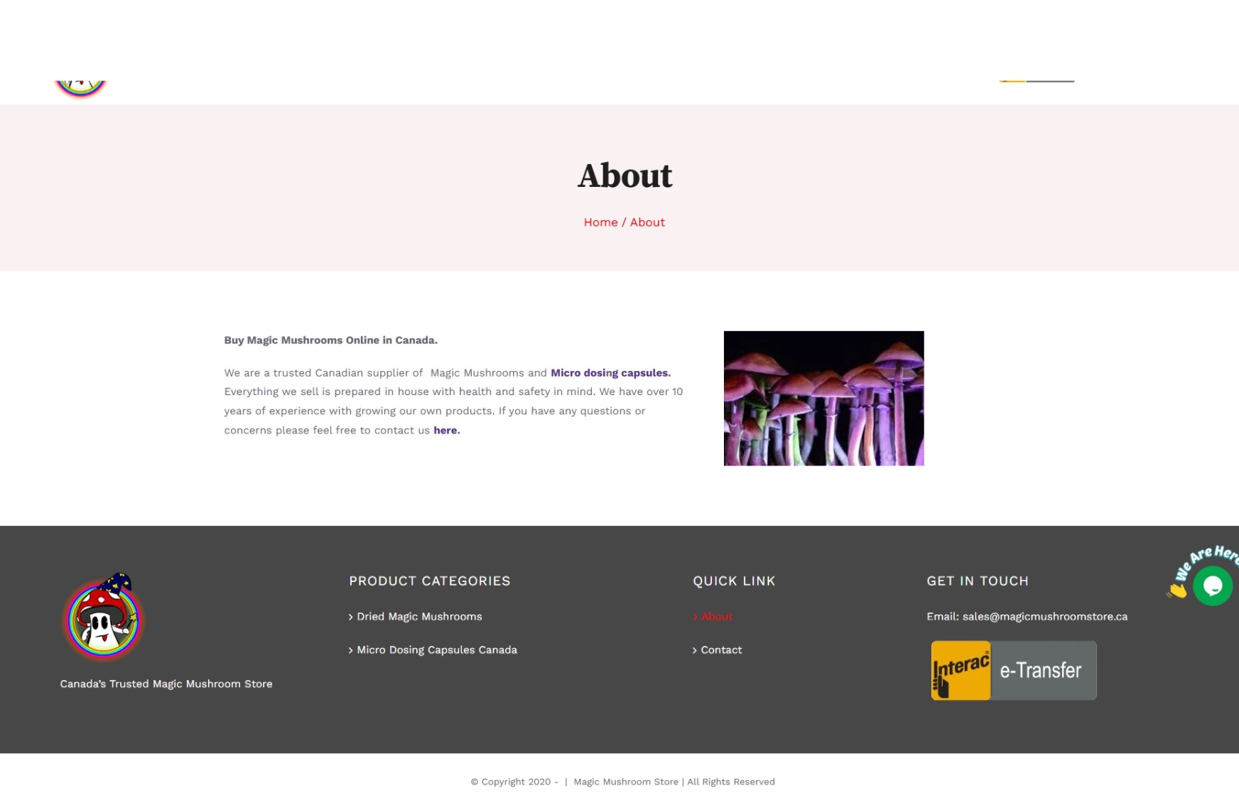 About magicmushroomstore.ca Betra Web - Betra Web