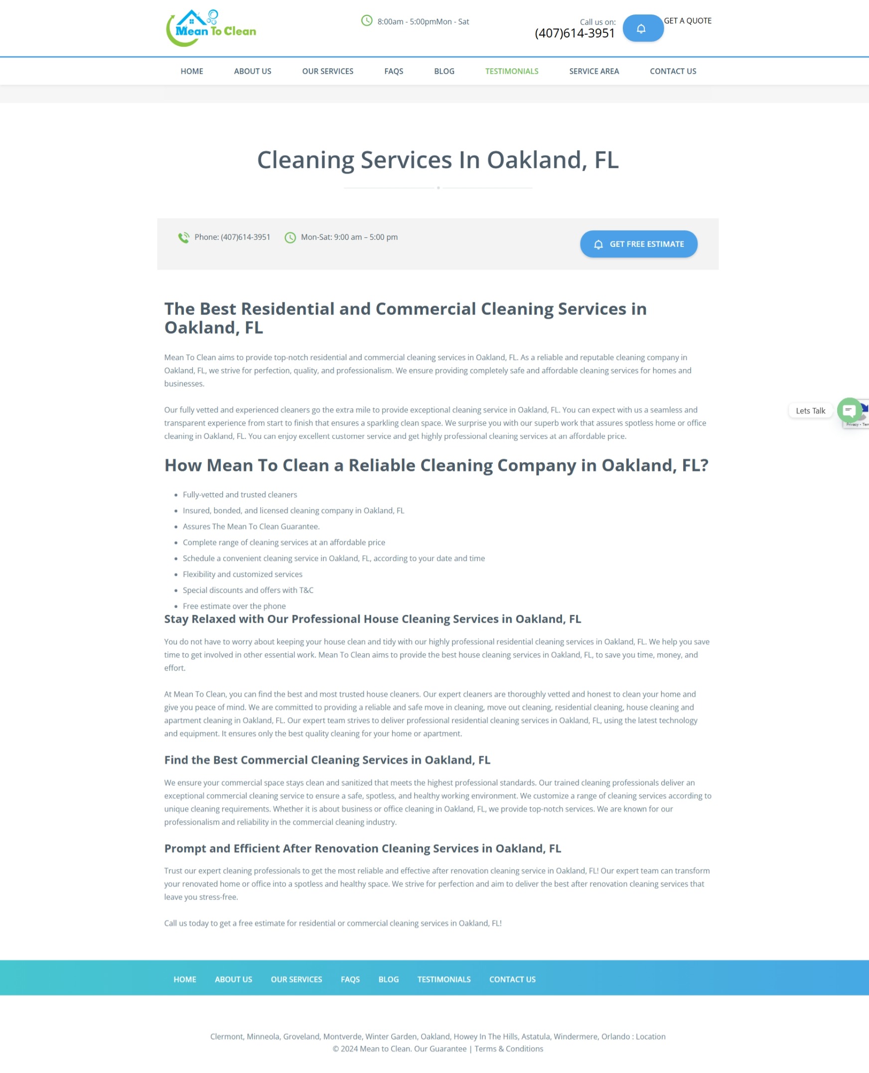 Cleaning Services In Oakland meantoclean.com Betra Web - Betra Web