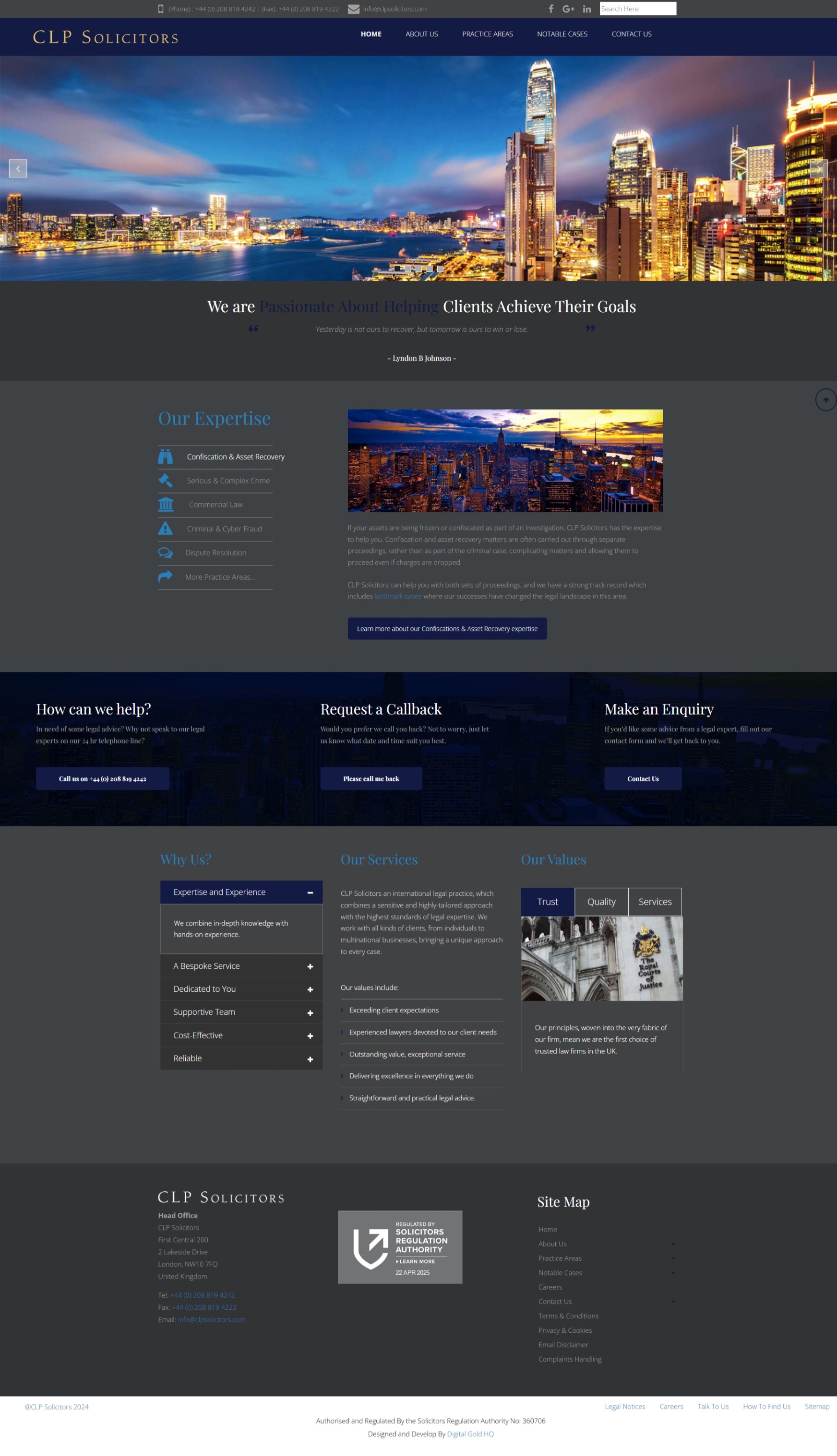 Home Page clpsolicitors.com Betra Web - Betra Web