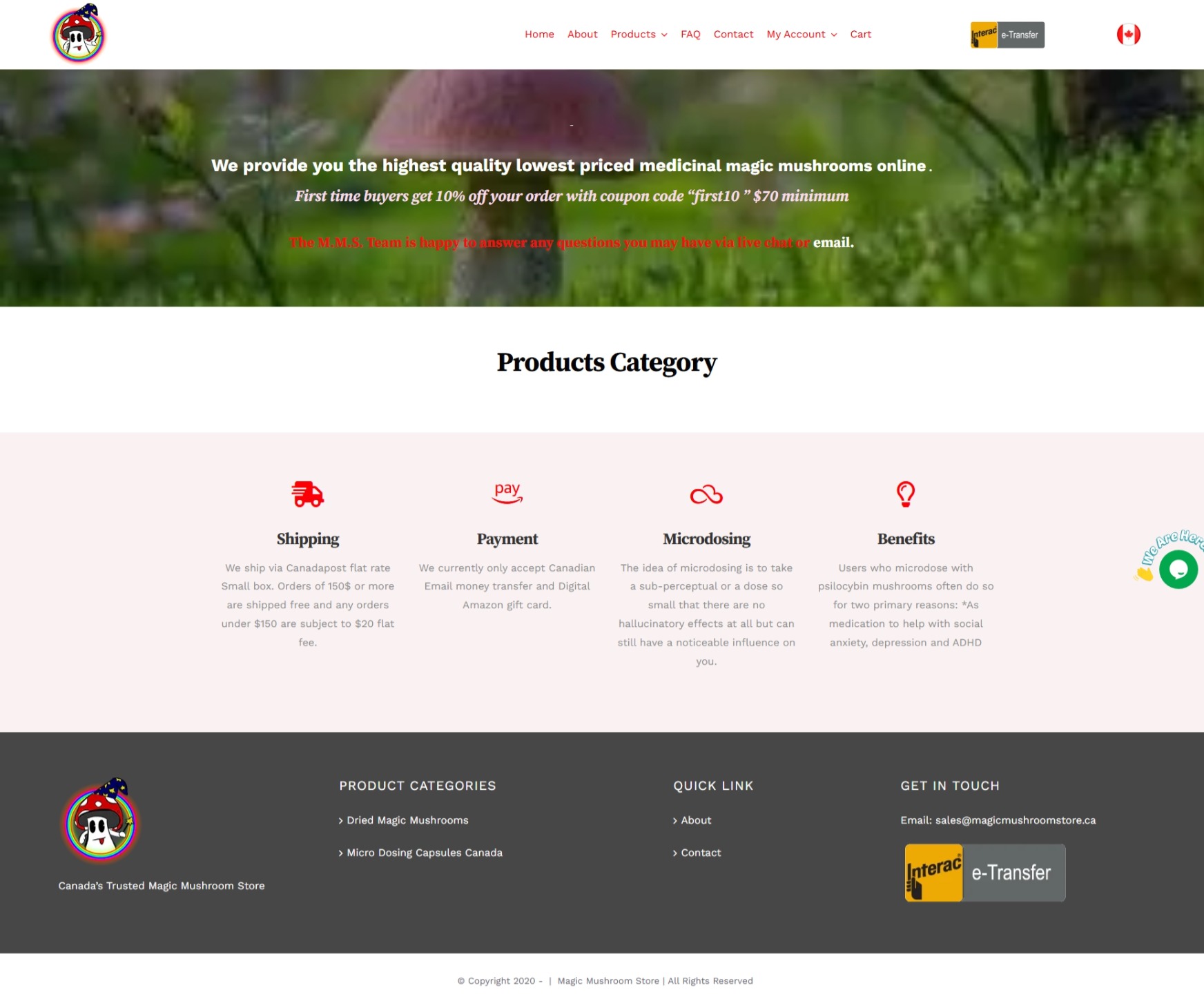 Home Page magicmushroomstore.ca Betra Web - Betra Web