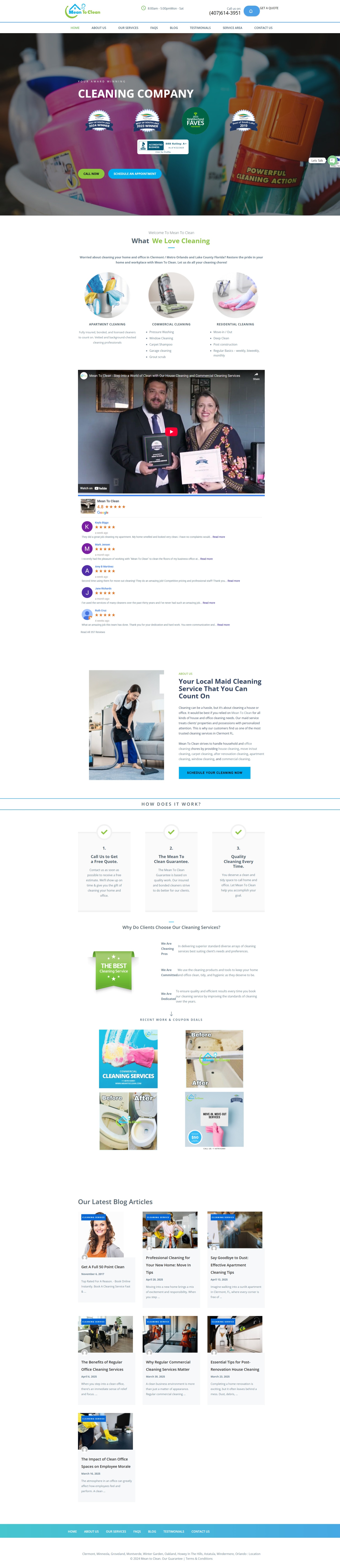 Home Page meantoclean.com Betra Web - Betra Web