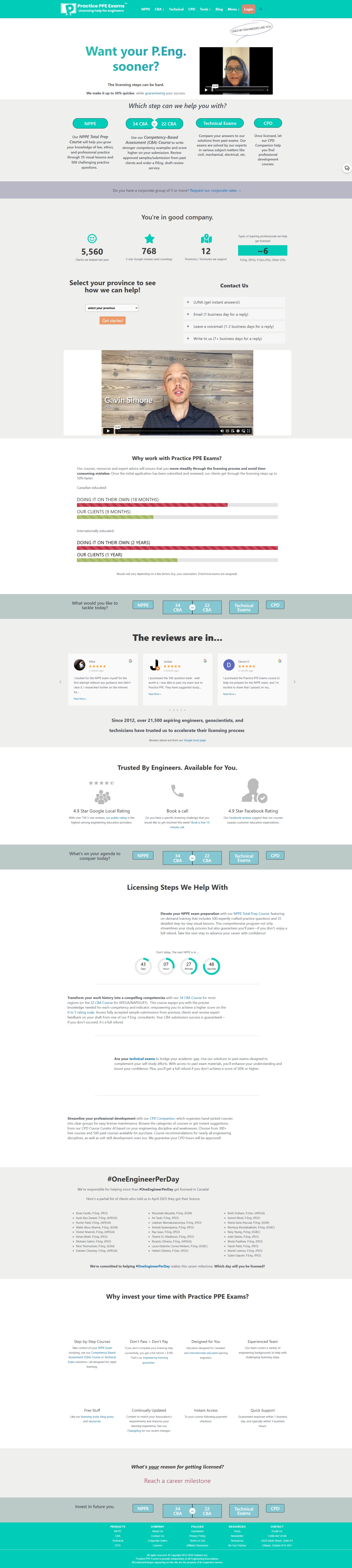 Home Page practiceppeexams.ca Betra Web - Betra Web