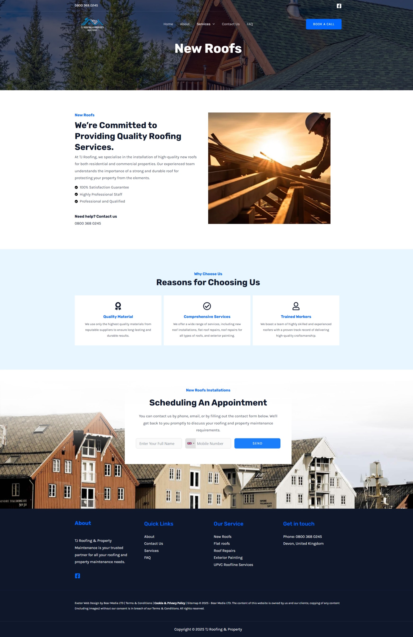 New Roofs tj roofing.com Betra Web - Betra Web