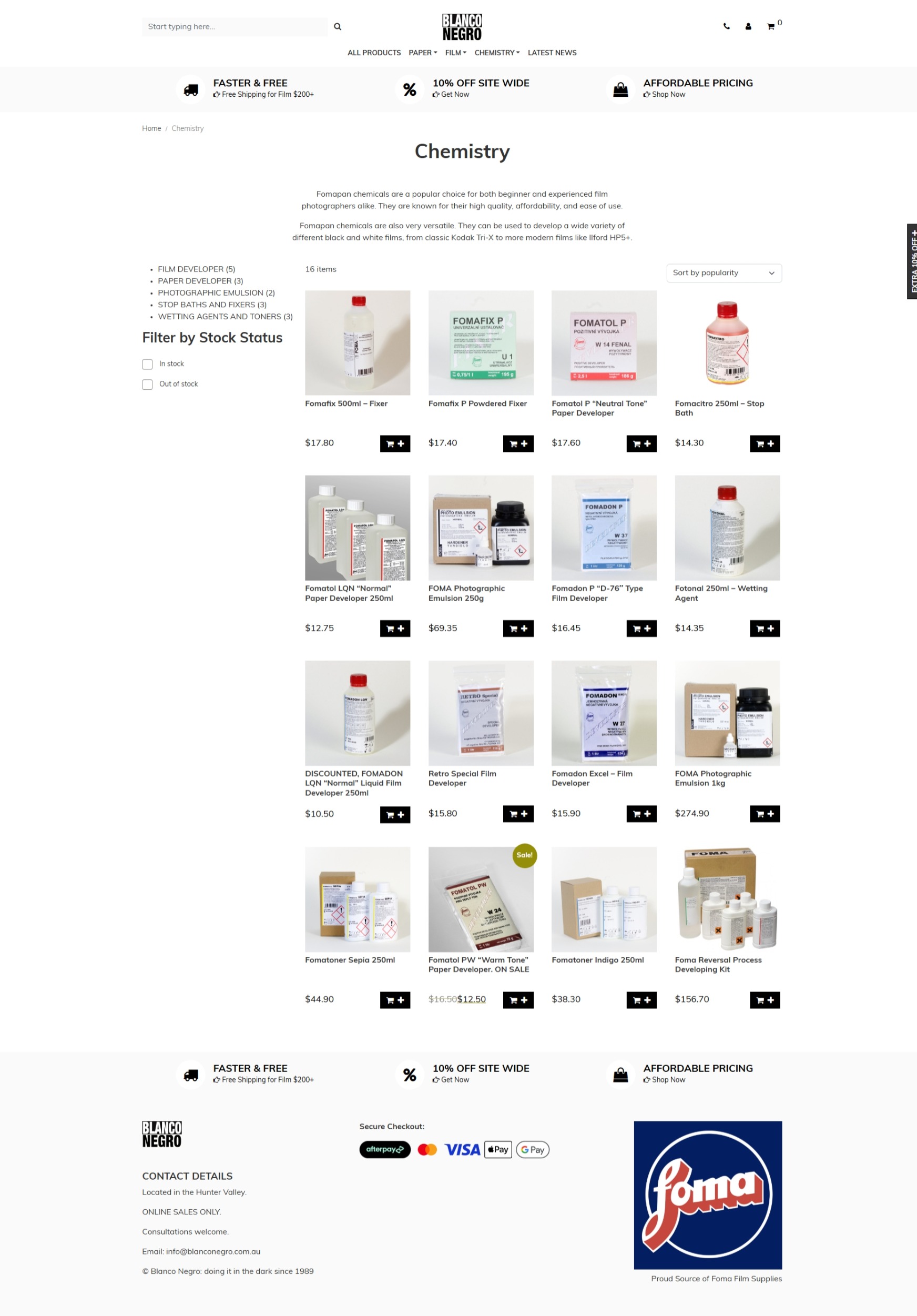 Product Catagory blanconegro.com .au Betra Web - Betra Web