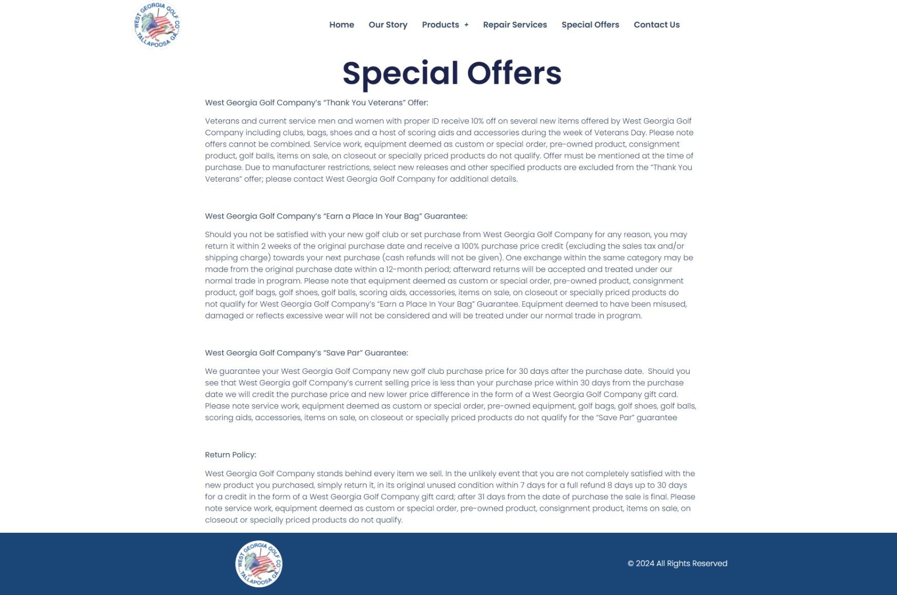 Special Offers westgeorgiagolfcompany.com Betra Web - Betra Web