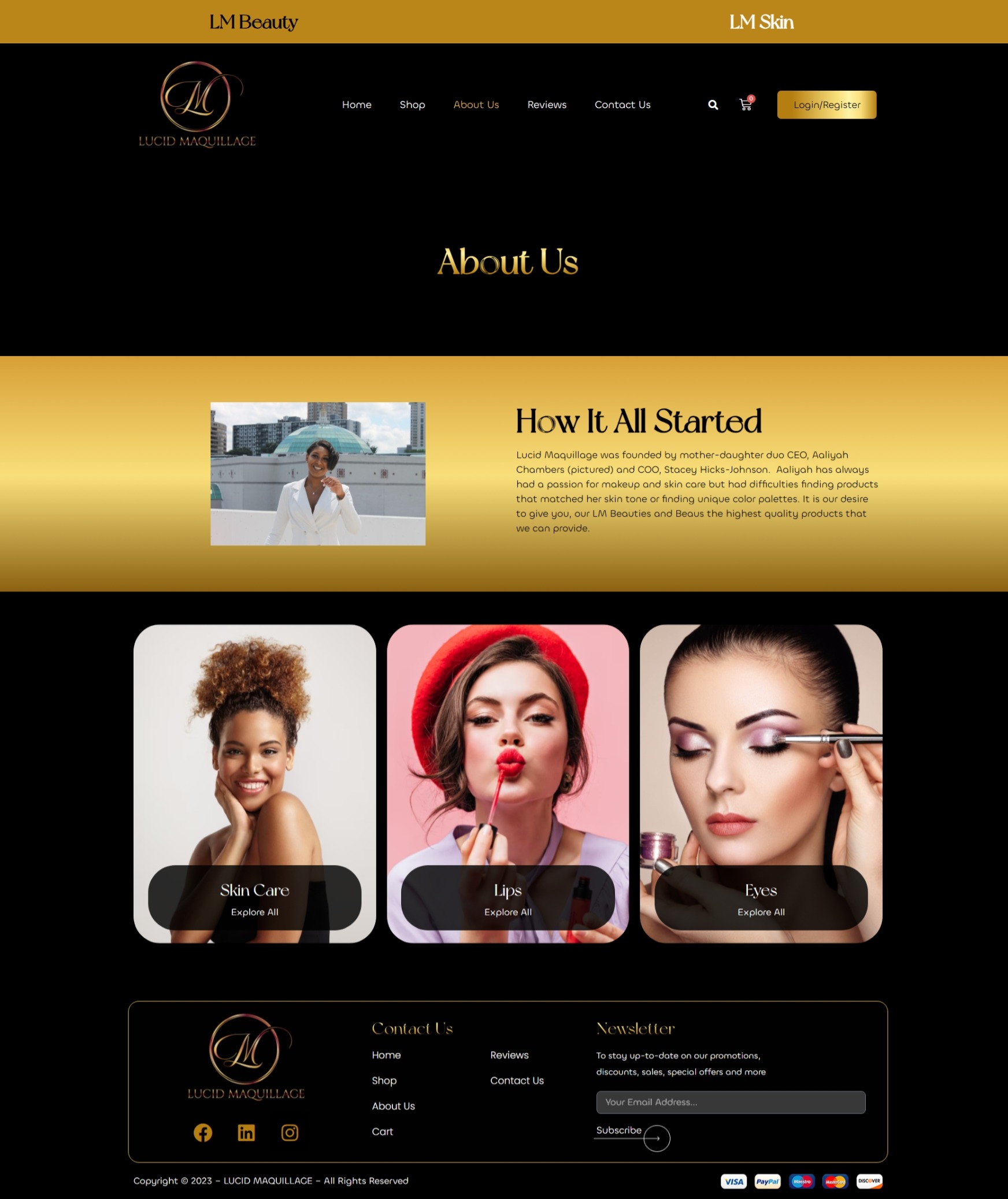 About Us lucidmaquillage.com Betra Web 3 - Betra Web