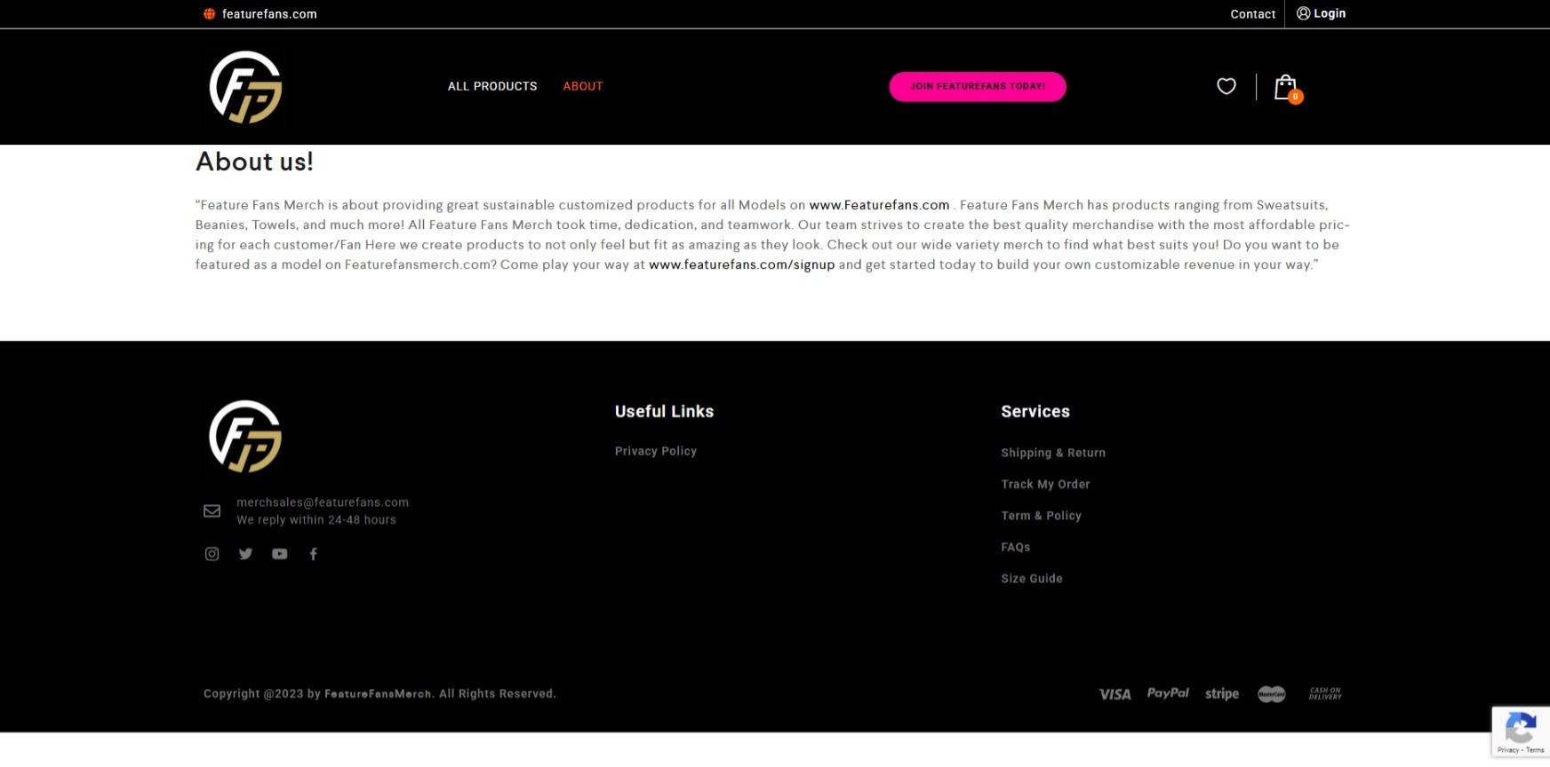 About featurefansmerch.com Betra Web 3 - Betra Web