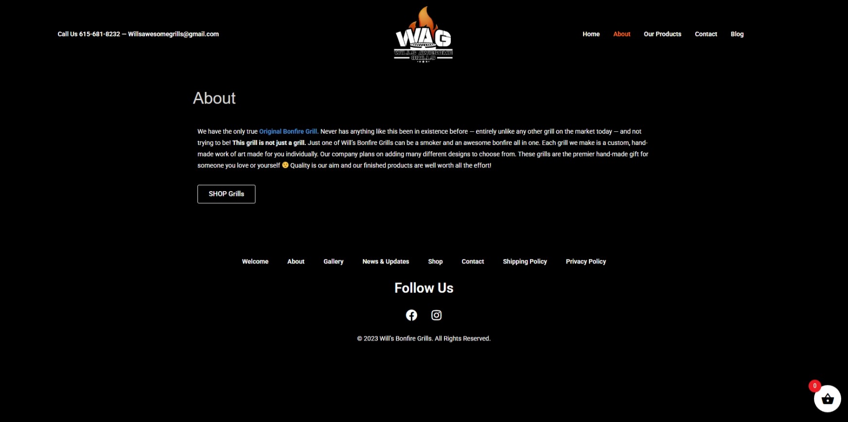 About willsawesomegrills.com Betra Web 2 - Betra Web