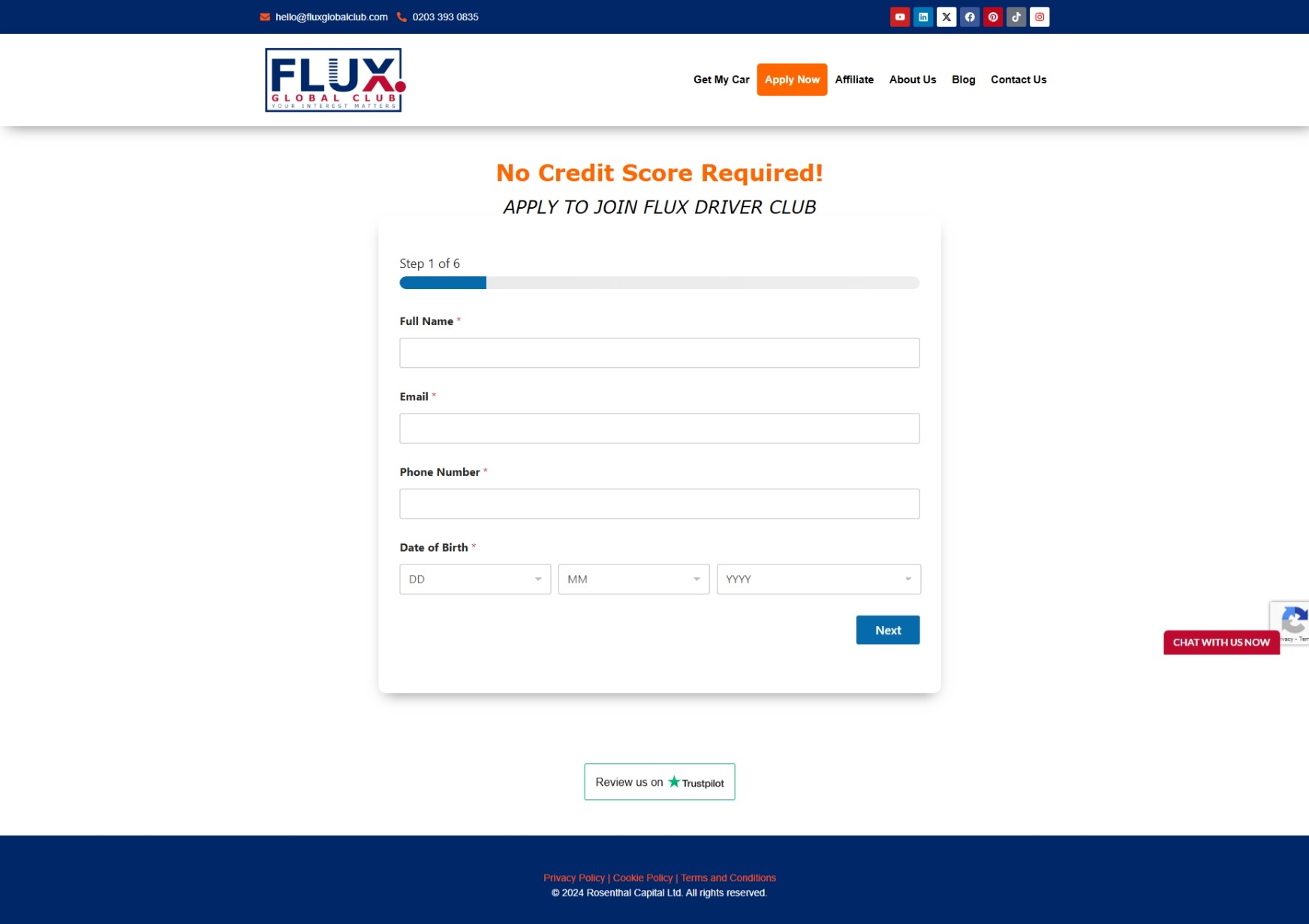 Apply Now fluxglobalclub.com Betra Shop 3 - Betra Web