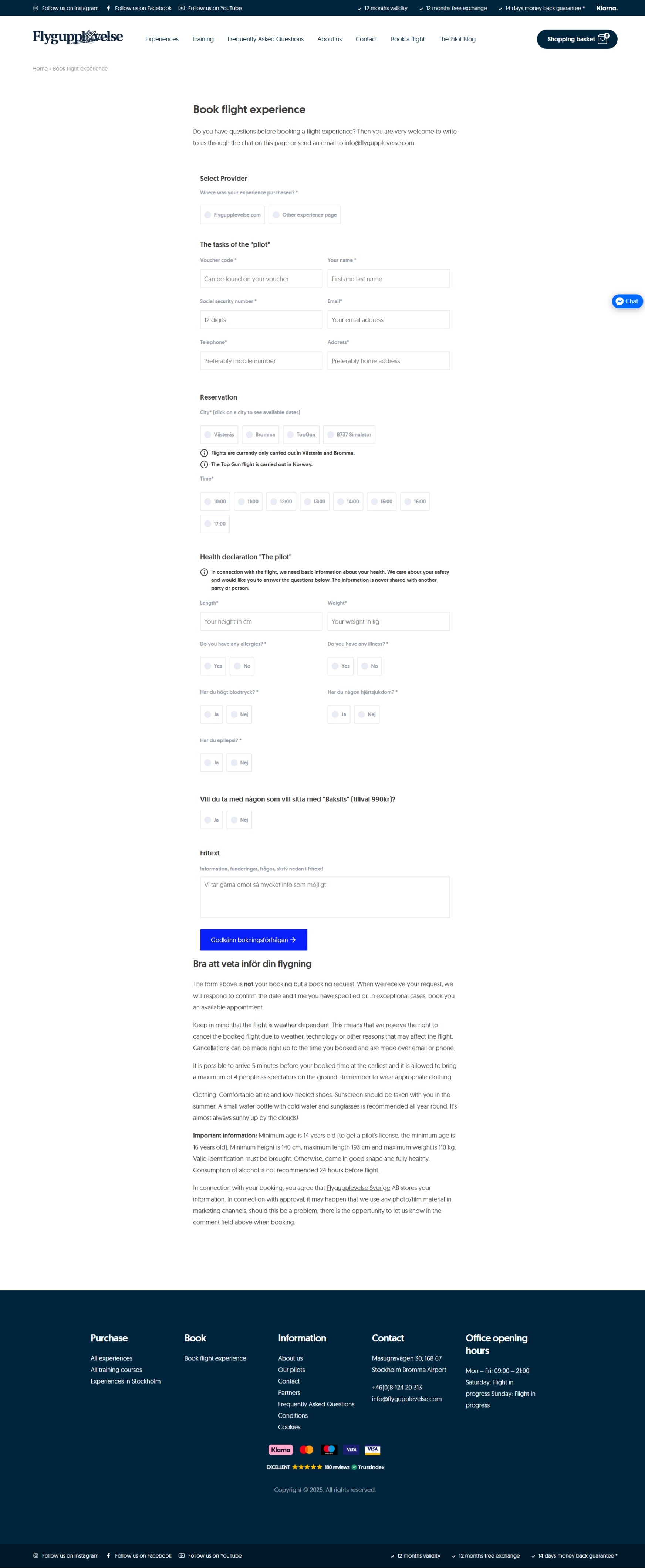 Book A flight flygupplevelse.com Betra Web 7 - Betra Web