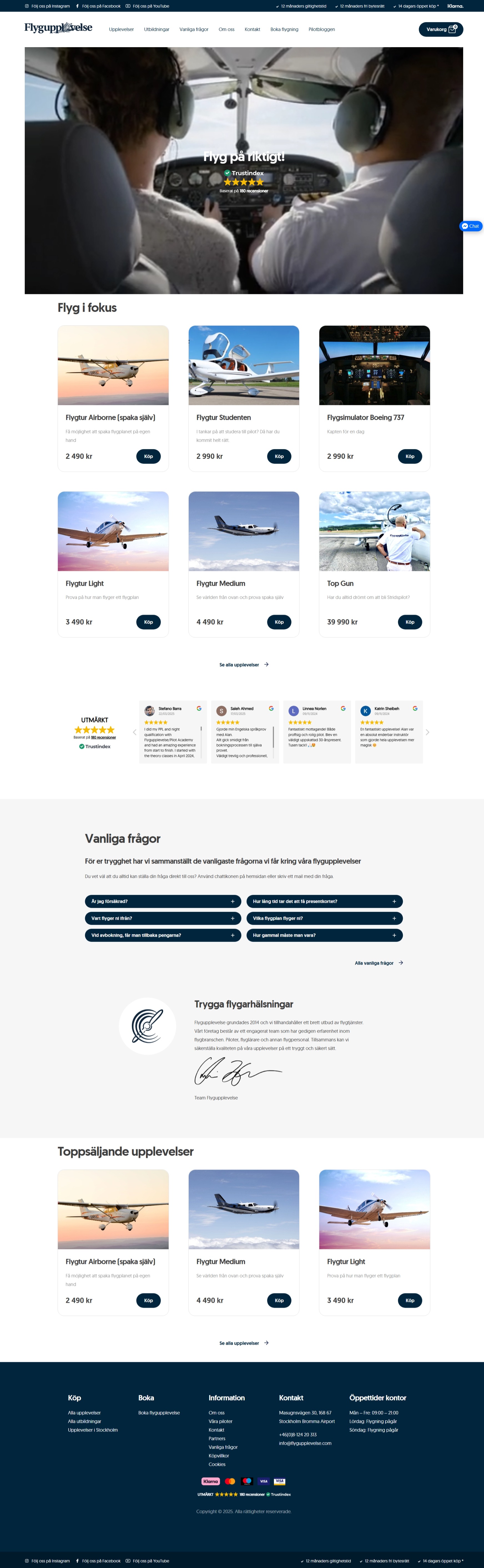 Home Page flygupplevelse.com Betra Web 1 - Betra Web