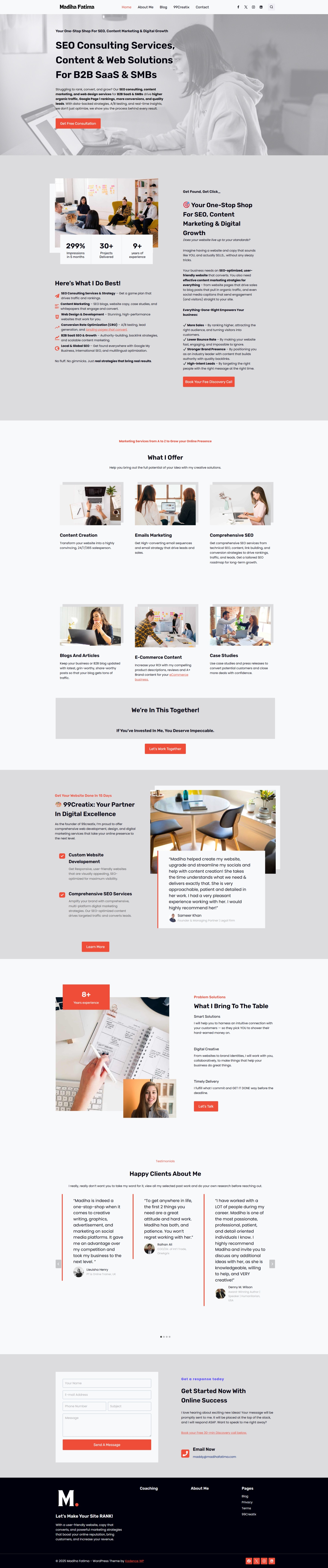 Home Page madihafatima.com Betra Web 1 - Betra Web