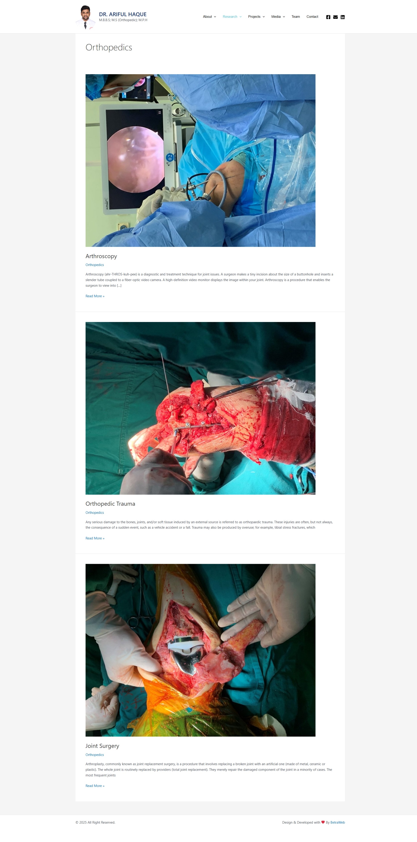 Research drarifulhaque.com Betra Web 4 - Betra Web